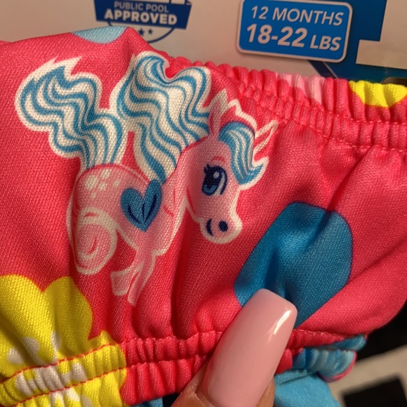 Baby girl swim diaper & swim diapers - Picture 3 of 5